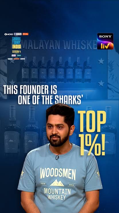 Shark Tank India Woodsmen Himalayan Whisky 300 crore